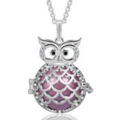 Bola de grossesse Hibou et Boule Rose